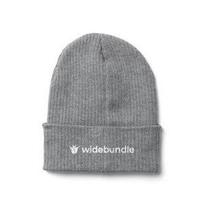 WIDEBUNDLE RIBBED BEANIE