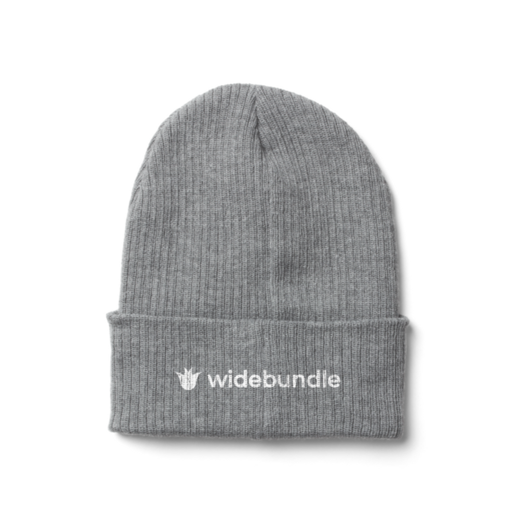 WIDEBUNDLE RIBBED BEANIE